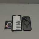 TOCOL Magnetic for iPhone 15 Case, Upgraded Full Camera Protection, Compatible with Magsafe, Drop Protection, Translucent Matte Back Bumper Phone Cover 6.1-Inch (Dark Blue)