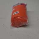 Fitted Plastic Tablecloths Orange 40x72 Bulk 6 Pc