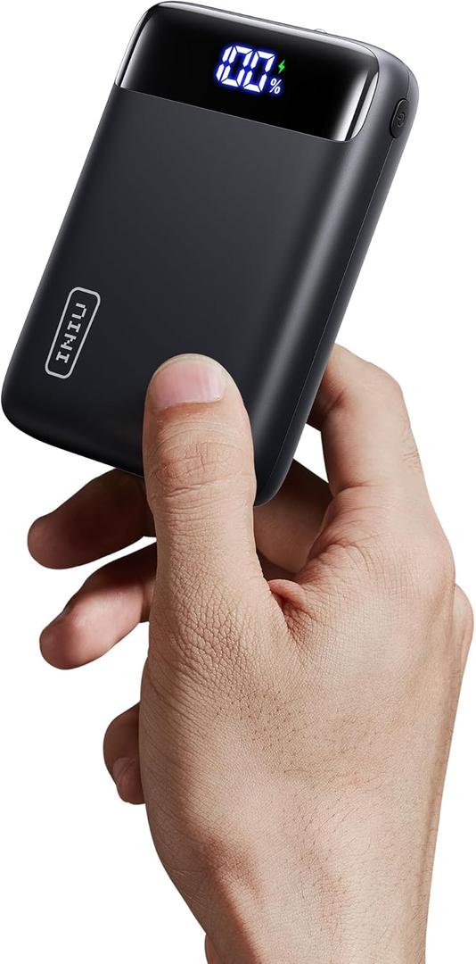 INIU Portable Charger, Smallest 22.5W 20000mAh USB C in & Out Power Bank Fast Charging, PD 3.0+QC 4.0 Phone Battery Pack Compatible with iPhone 16 15 14 13 12 Pro Samsung S21 Google Tablet, etc