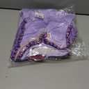 Wish Asha Costume for Girls Princess Halloween Christmas Dress Purple Cosplay Outfit (Purple)