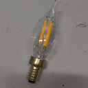 Hizashi 90+ CRI LED Candelabra Bulb 40W Equivalent E12 LED Bulb Dimmable 2700K Soft Warm White, Chandelier Light Bulbs, 4W 450LM Flame Tip CA10 Candle Light Bulbs, UL Listed - 12 Pack