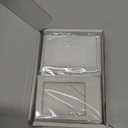 WOGOZAN 2x3 Mini Picture Frame for Fujifilm Instax Mini 13/12/11/41/40/SE/EVO Classic Polaroid Frames 2.15x3.4 Inches Photo Wallet Sized Picture Frame with Protective Film (Grey) (10 Pack)