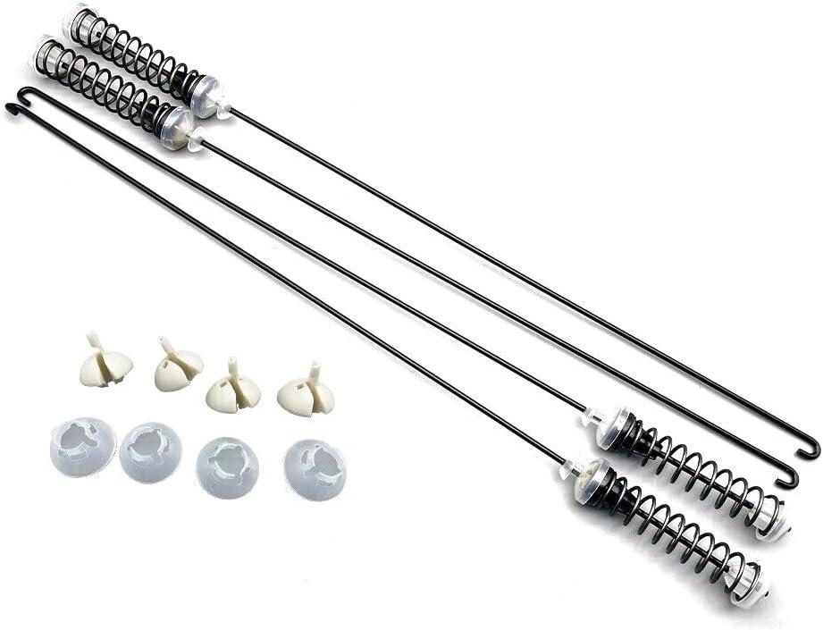 4 Pack Washer Suspension Rod Kit Replacement For Whirlpool Replacement For Kenmore Replacement For Maytag Replacement For Inglis Replacement For Crosley W11217817 W11159470 W11226768 4 Pack Washer Suspension Rod Kit Replacement For Whirlpool Replacement For Kenmore Replacement For Maytag Replacement For Inglis Replacement For Crosley W11217817 W11159470 W11226768