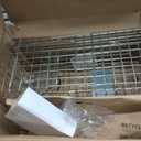Gingbau Squirrel Trap Foldable Heavy Duty Humane Live Animal Cage Trap (Not for Mouse)