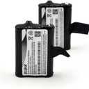 (2-Pack) 3.6V 600mAh Ni-MH Battery Replacement for Uniden BT-1028 58037235E GMR3040-3CK GMR3040-2CK GMR2638-2CK Two-Way Radios