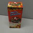 Electric Christmas Climbing Santa Claus Musical Christmas Tree Pendant Decoration Ornament Funny Singing Plush Climbs Up and Down Santa Claus on Rope Moving Figure Gift for Door Home Party Holiday (White)