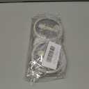 2-Pack Leak Proof Lid Replacement 40 oz, Only Fit for Stanley Quencher H2.0 Tumbler, Reusable Flip Straw Lid Top Cover for Stanley 40oz Cup Accessories, Replacement of Leaking Original Lids, Cream