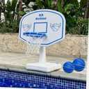 Oversized Poolside Basketball Hoop for Swimming Pool Pool Basketball Hoop