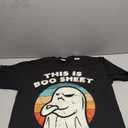 This is Boo Sheet Ghost Retro Halloween Costume Men Women T-Shirt L 