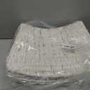 28in Woven Christmas Tree Collar, Chunky Cotton Rope Weave Skirt Basket - Elegant Beige Tree Base Cover for 6ft 7.5ft 9ft Artificial Trees - Holiday Decoration, Natural & Stable(White)