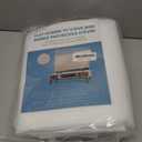 Foam Flat Screen TV Cover and Bubble TV Protective Cover Fits Up to 65''W x 36''H, Flat Screen TV Protection During House Moving,Home Renovation, or Storing (2-Foam and Bubble)