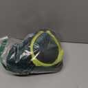 Mepase 3 Pcs Halloween Green Princess Costume for Women Green Dress Ogre Ears Headband and Crown for Monsters Princess Cosplay Halloween Party Dress up Accessories