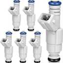 1998-2001 6PCS Fuel Injector Compatible for Ford Explorer 1999 2000 & Ford Ranger1998-2000, Mazda B4000 1998-2001 V6 4.0L, Replaces 0280155962