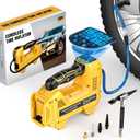 160PSI Cordless Tire Inflator Air Compressor Compatible With Dewalt 20V Battery, LIVOWALNY Portable Handheld Air Pump with Digital Pressure Gauge for Cars Motorcycles Bikes Sport Balls (No Battery)