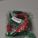 2 Pcs Christmas Headband for Women Pearl Knotted Headband Red Green Pearl Rhinestone Crystal Jeweled Hairbands Fashion Ladies Hair Band Hair Hoop Accessories Holiday Outfits Headpiece (Red and Green)