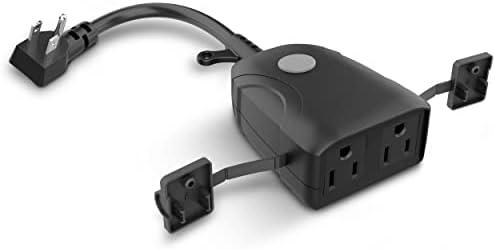 Feit Electric 120V 15A Smart Wifi Enabled Dual Outlet Wall Plug Pack of 3