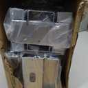 10 Pcs 6x6 Post Base for Concrete, Actual 5.5"x5.5" Wood