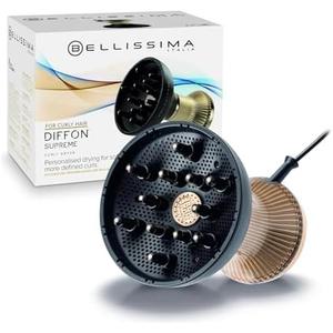 Amazon.com : Bellissima Diffon Supreme Diffuser & Curly Hair Dryer - XL Diffuser for Long Waves, Curls, Coils - Cool Button - Anti-Frizz Technology : Beauty & Personal Care