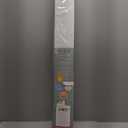 Cordless Room Darkening Venetian Blind - 36 Inch Width, 64 Inch Length, 2" Vinyl Slat Size - White - GII Luna Light Filtering Horizontal Mini Windows Blinds for Interior by Achim Home Decor