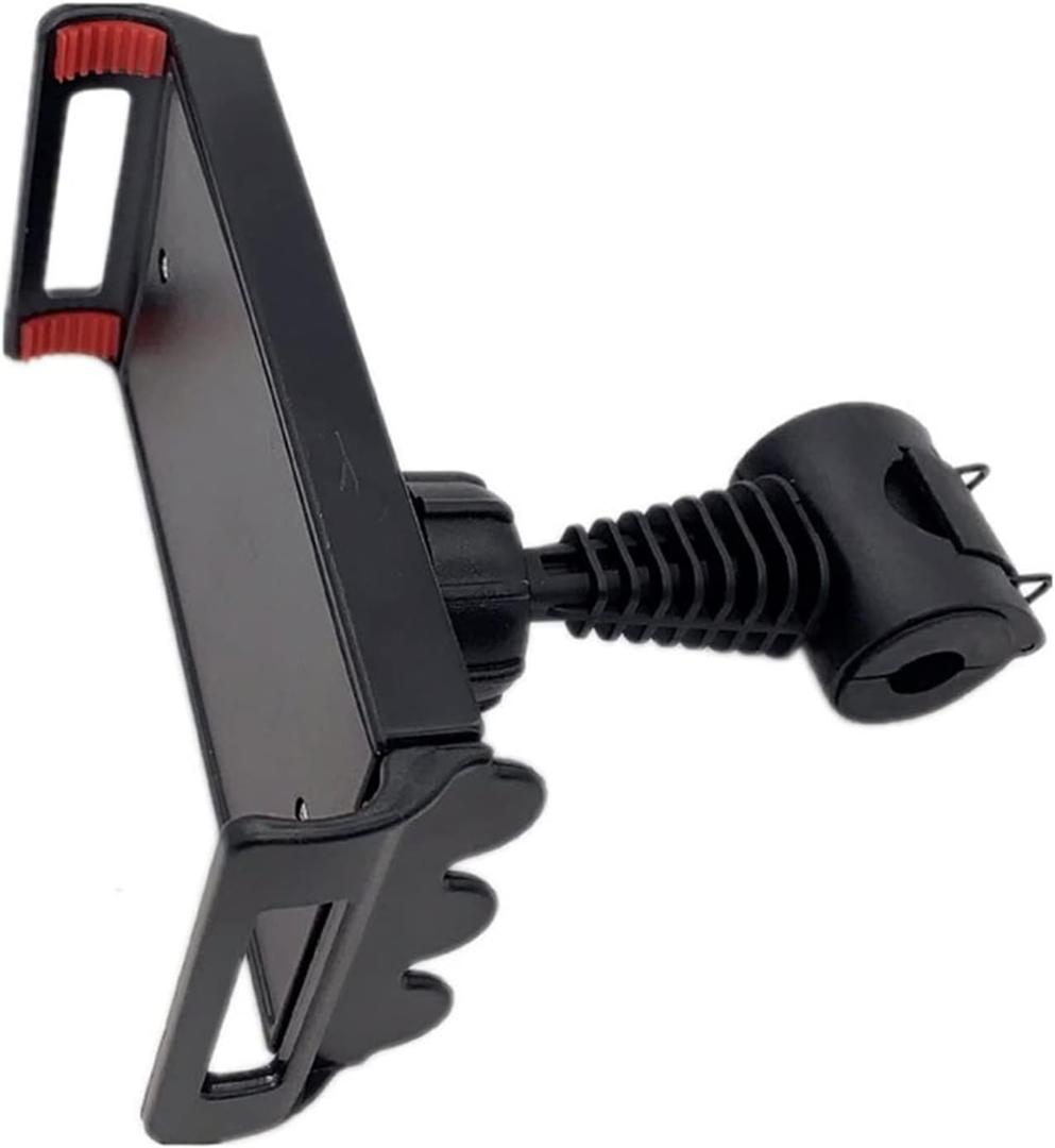 Tablet Holder Universal Car Tablet Stand, Car Seat Back Tablet Mount Bracket, Adjustable Car Tablet Stand Holder Base for 4-11" Phone and Tablet, Black Tablet Stand