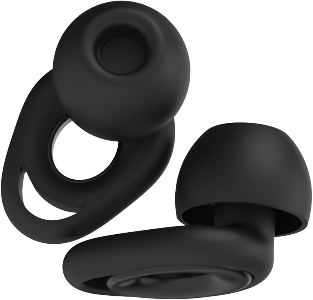 Ear Plugs for Sleeping Noise Cancelling Earbuds, Reusable Silicone Earplugs for Sleep
