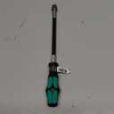 Wera Kraftform 392 Hexagon Flexible Shaft Bitholding Screwdriver, 1/4" Head, 177mm Blade Length