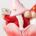 DN DECONATION Valentine Gnomes Decorations, Valentines Gnome Figurines Decorations for Home Table Indoor Collectible Sweet Gifts for Him (Set of 2, Red and Pink)