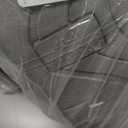 Evshine Women's Fuzzy Memory Foam Slippers, Closed Back Knit Bedroom Slippers, Slip-On Warm House Shoes for Indoor & Outdoor Comfort (8-8.5, Grey)