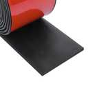 Neoprene Rubber Strips Self Adhesive Sheets, Rolls & Strips with Adhesive Backing Rubber Pads Self Stick Seal Gasket Sticky Back for Matting Padding - 2" Wide x 1/16" Thick x 15' Long