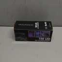 UV Flashlight Black Light, Ultra Bright 100 LED 395 nM Ultraviolet Blacklight Detector with UV Protective Glasses for Dry Pet Dog Cat Urine Stains, Bed Bug, Scorpions Matching with Pet Odor Eliminator