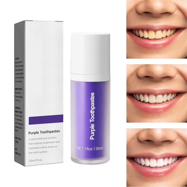 Purple Toothpaste Whitening Booster