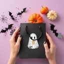 2 x WRAPAHOLIC Halloween Ghost Stickers Roll - Adorable Ghost Beer Design, 2 x 1.37 Inch, 500 Total Labels, Perfect for Gift Wrap & Shipping, Halloween, Kids Treat Bags, Outdoor Use
