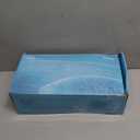 Sunlit Bath Jello Gel Bath Pillows, Lumbar Pillow for Bathtub, Back Support Pillow, Gel Pillow with Non-Slip Suction Cups for Lumbar, Back Rest Support, Fits Curved or Straight Back Tubs, Ice Blue