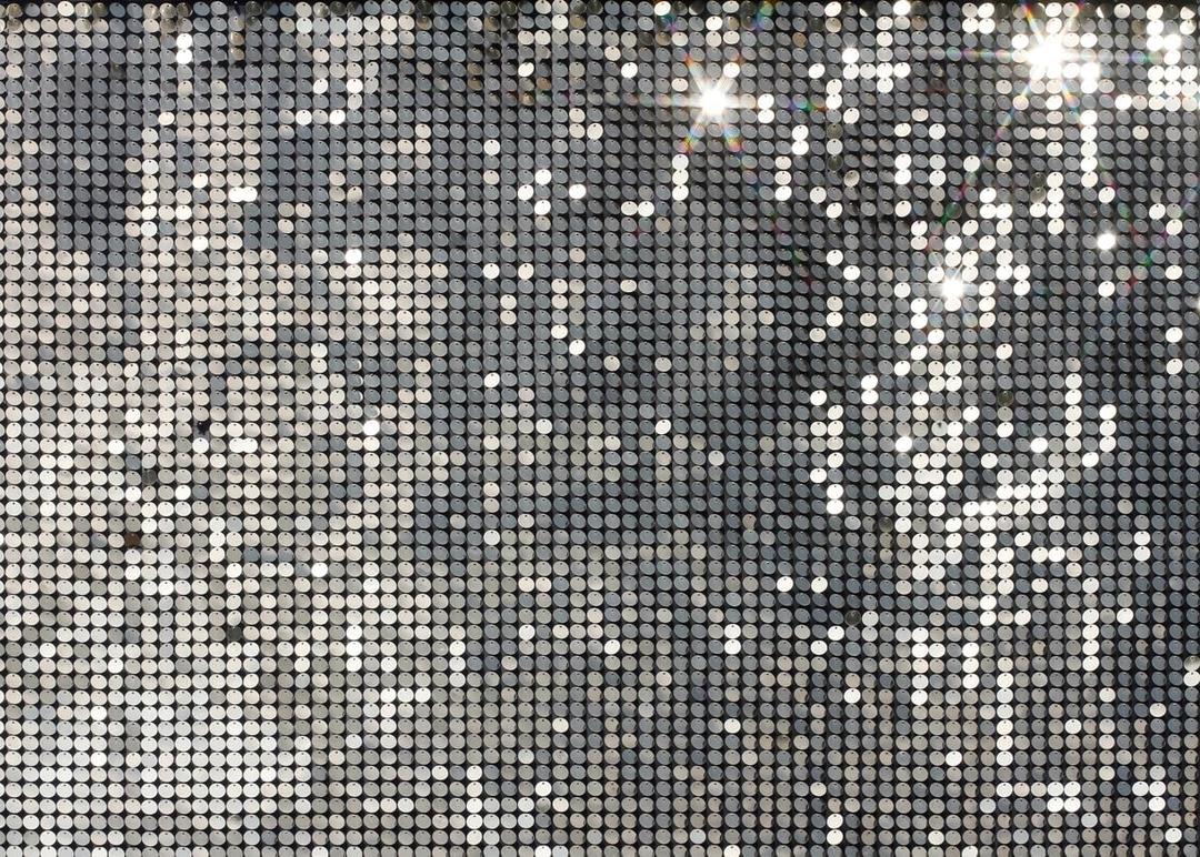 7x5ft Silver Backdrop Disco Backdrops for Party Wedding Birthday Graduation New Year Party Decor Shimmer Wall Banner F152