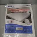Niagara Waterproof Mattress Protector Queen 60x80 Cover Deep Pocket Breathable Noiseless 8-20Inches Bed Smooth Jersey Mattress Pad Cover Fully Ultra Thin Polyester