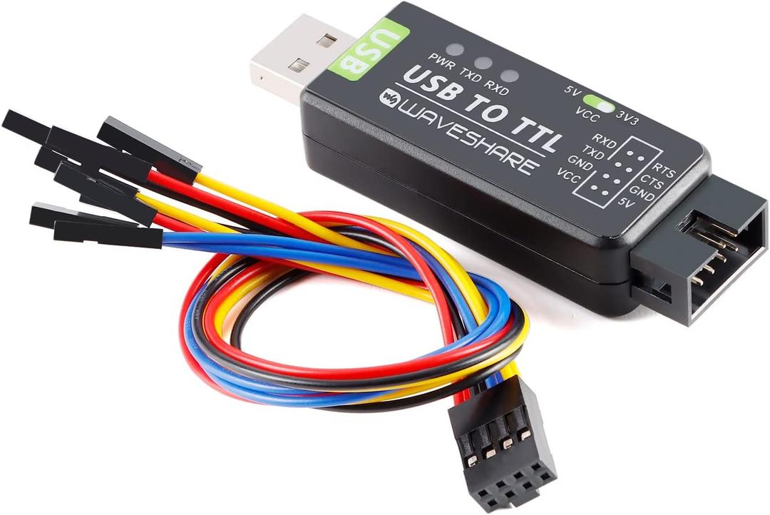 Industrial USB to Serial Adapter UART Serial Adapter FT232RL Serial to USB Converter USB to TTL Adapter Port Module Support Multi Systems and Multi Protection Circuits with Shell