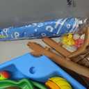 Water Table Toys for Kids Aged 3+, Kids Water Table with Auto Water-Absorbing Water Pump & Umbrella Outdoor Activity Sensory Play Table with Beach Toys Accessories Birthday Gifts for Toddlers, 48.8 Inches
