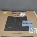 TOPWISH 24 Inch Electric Cooktop, 4 Burners Built-in Electric Stove Top