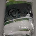 Long No Hook Shower Curtain with Snap in Liner, Tropical Leaf Shower Curtains and Liner Set for Bathroom, Monstera Palm Leaves Floral Fabric Bath Curtain, Waterproof Washable, Green 71" x 77"