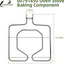 00791650 Oven Range Bake Element Compatible with Thermador part 00791650 Replacement 791650 4163328 AP5809152 PS9495682 EAP9495682