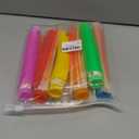 42Pcs LED Glow Sticks Pop Tubes Pack - Light up Party Favors for Kids 4-8 8-12, Toddlers Goodie Gift Bag Stuffer Fillers, Neon Party Decorations Toys Gifts for Halloween, Birthday, Dance