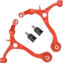 Front Lower Control Arms with Ball Joints for 2008-2012 Honda Accord & 2009-2014 Acura TSX, 4PCS Front Suspension Control Arm Replacement - K641112 K641113