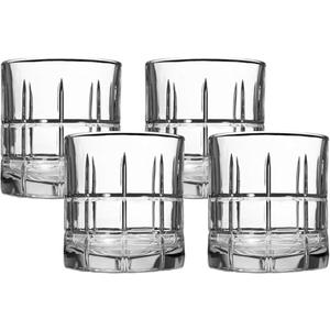 Anchor Hocking Manchester Drinking Glasses (4-Pieces, 10.5-ounce, dishwasher safe)