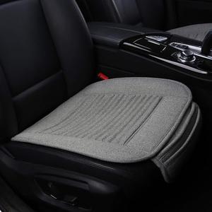 Suninbox Car Seat Covers,Buckwheat Hulls Car Seat Cushion Covers Pad Mat,Ventilated Breathable Comfortable Interior Car Seat Protector, Anti-Skid Four Seasons General (1 Pack Gray)