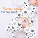 Toddler Sleep Sack with Feet, 0.5TOG Wearable Blanket, Baby Sleeping Sack with Legs (2T-3T, Bear)