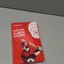 Baseball Batters Elbow Guard for Youth, Adult - Lacrosse Elbow Pad for Youth, Adult - Elbow Guard for Lacrosse, Baseball and Softball (Small-Medium, Black)