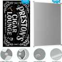 Retro Metal Sign  Classic Cigar Design Wall Plaque  12x8 Inch Tin Decor for Kitchen, Bar, Cafe, or Game Room