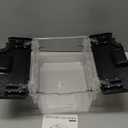 Sous Vide Container with Lid Double-Door-Opening Design 11.65 QT Sous Vide Pot Slow Cooker Container with Built- in Rack Compatible with Most Immersion Circulators