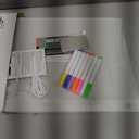 Cordless LED Note Board with 10 Colors, Built-in 1000mAh Rechargeable Battery Powered Led Drawing Board for Kids, Dry Erase Boards with 7 Markers for Gift (9.85" * 13.78" with USB Type C Cable)