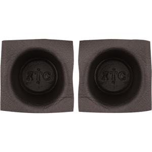 Speaker Baffle 6 1/2 Inch Round Large Frame Pair- VXT60, Black